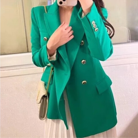 Zara tailored double breasted blazer - Picture 2 of 12